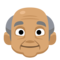 Old Man - Medium emoji on Facebook